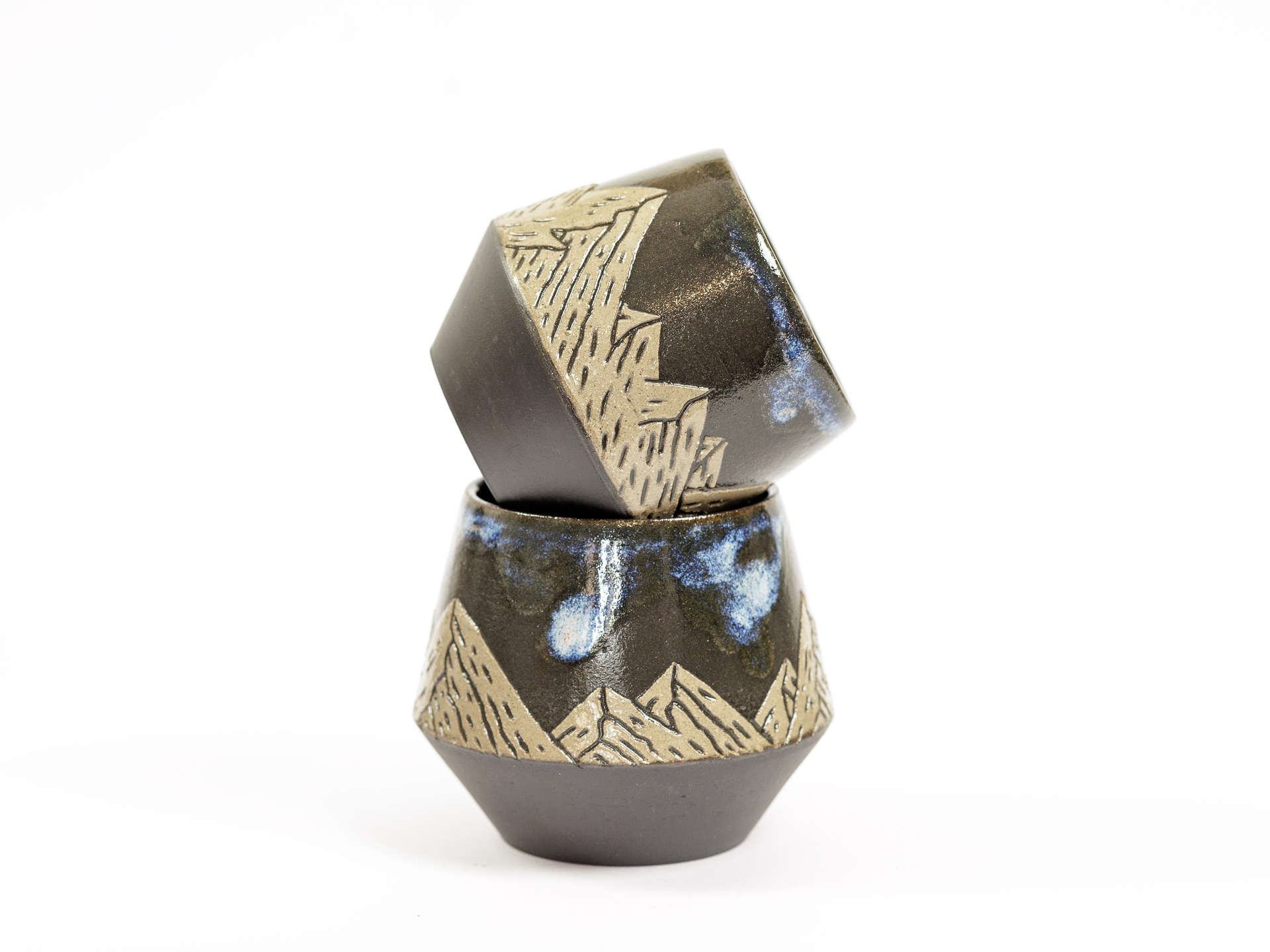 Berge-Tasse Doppelpack 